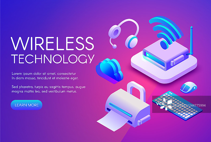 无线设备技术图片素材