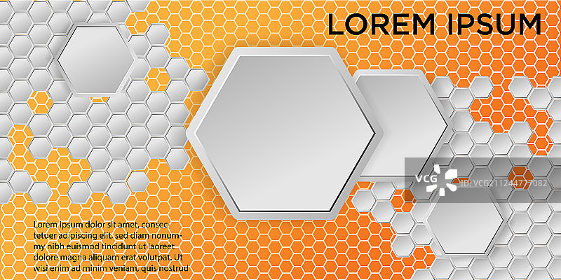 几何蜂窝背景图片素材