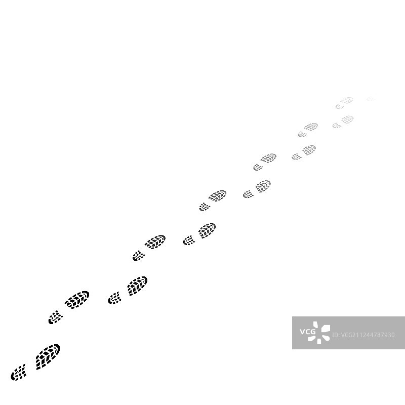 人类鞋子轨迹渐变图片素材