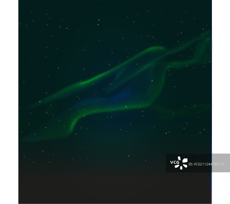 北极光图片素材