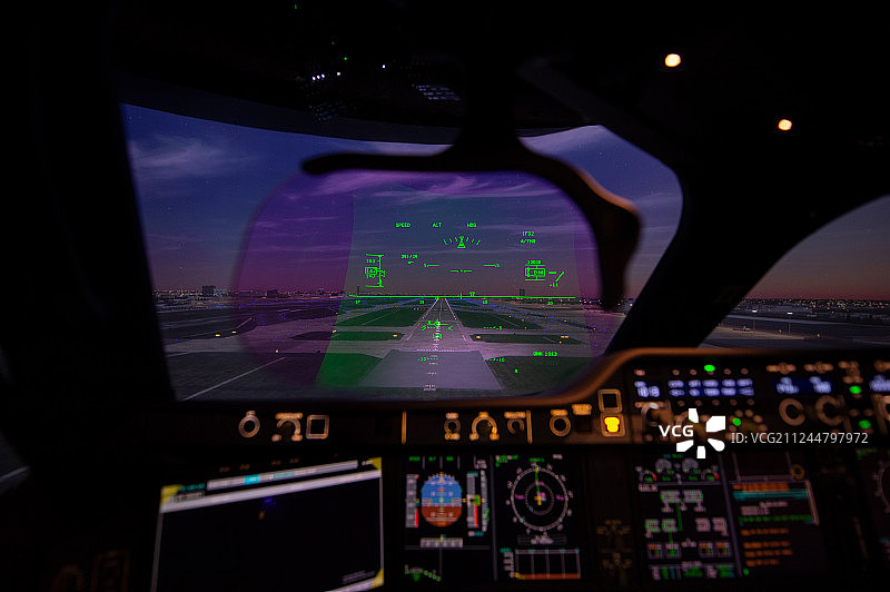 波音787模拟机图片素材