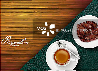 开斋节派对邀请函斋月祝福图片素材