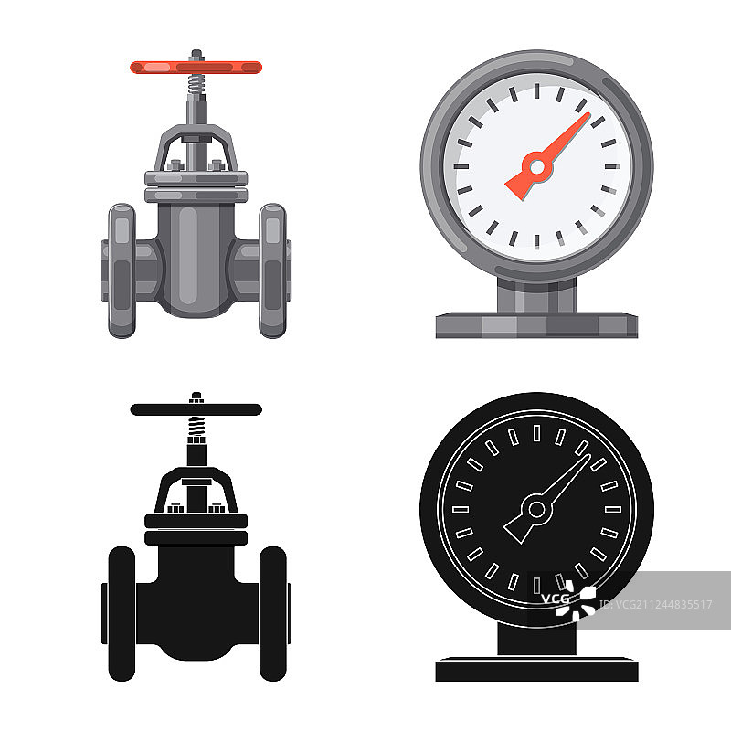 管道和管材符号合集图片素材