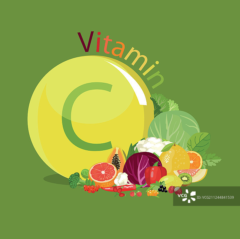维生素C图片素材
