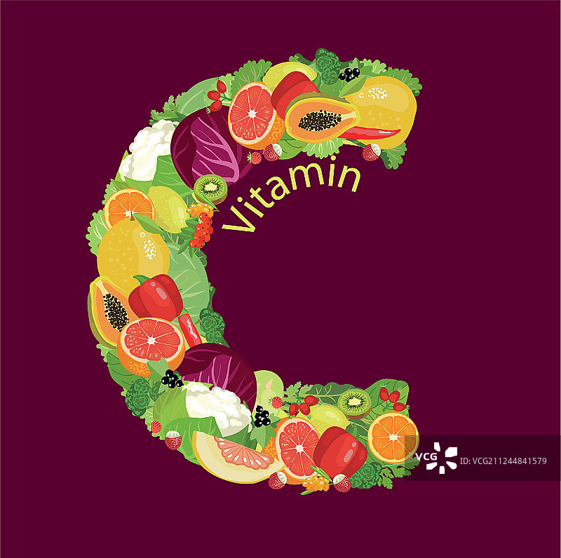 维生素C图片素材