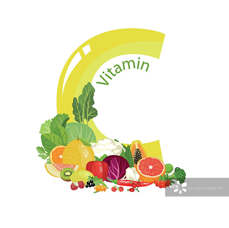 维生素C图片素材
