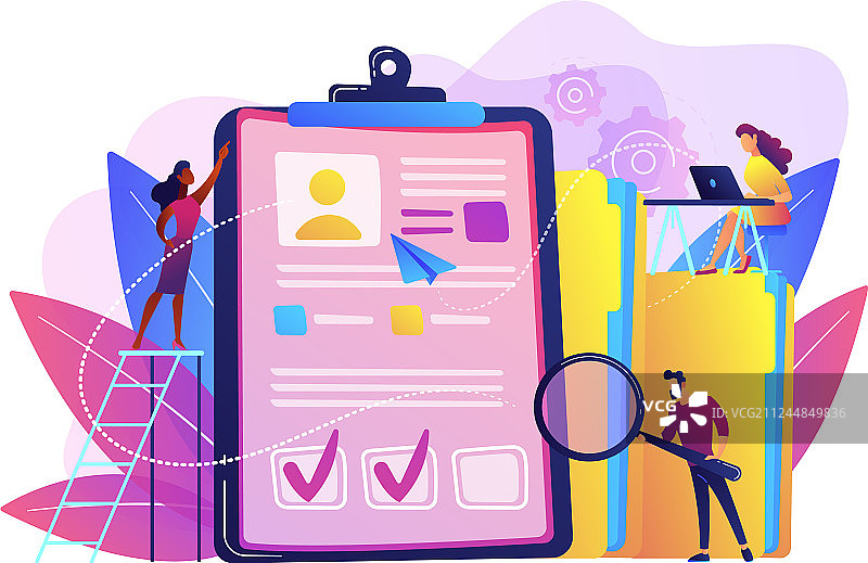 招聘机构概念图片素材