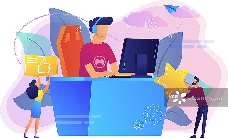 电子竞技概念图片素材