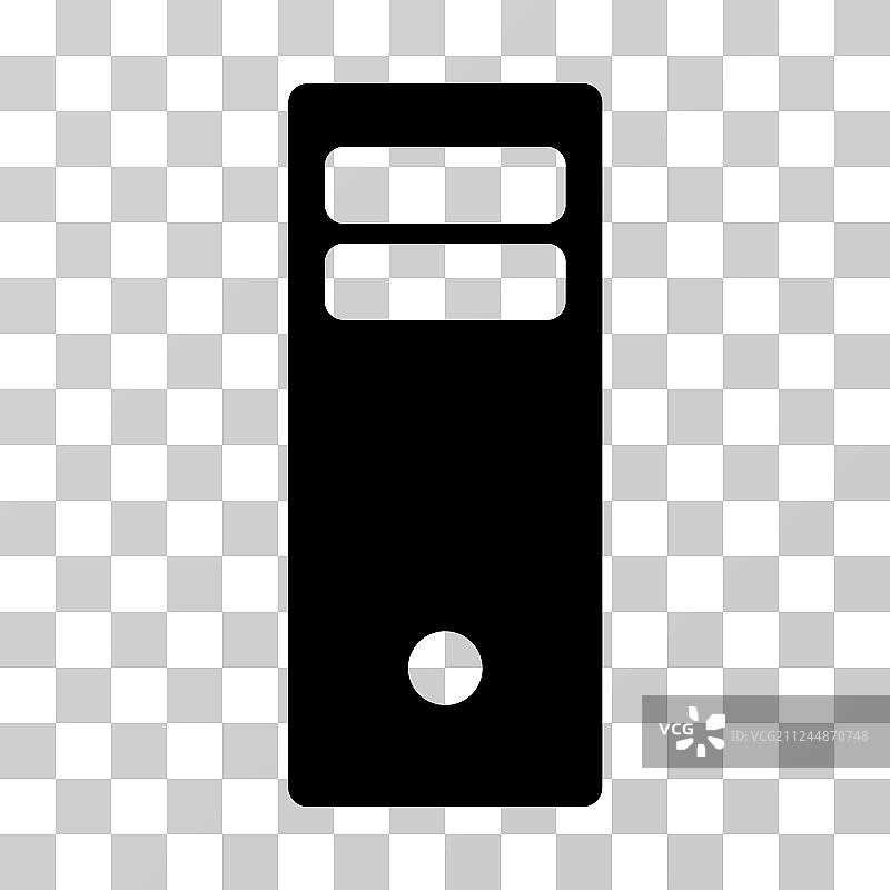 电脑主机图标图片素材