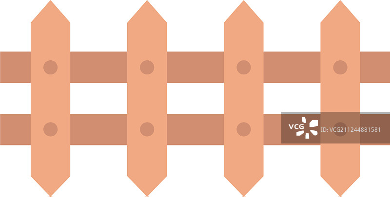 木栅栏隔离图标图片素材