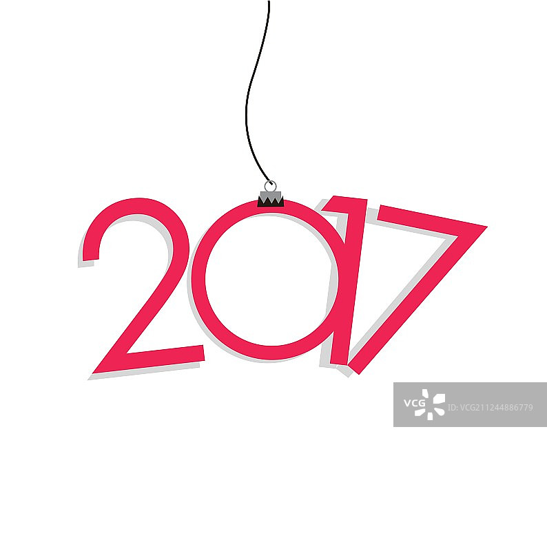 2017新年贺卡图片素材