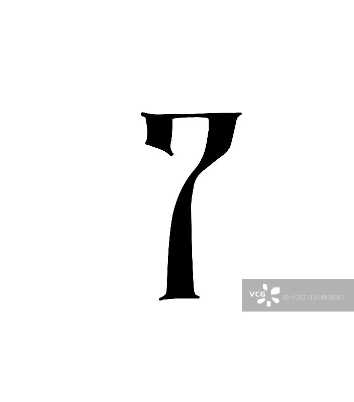 数字7公司网站图标图片素材