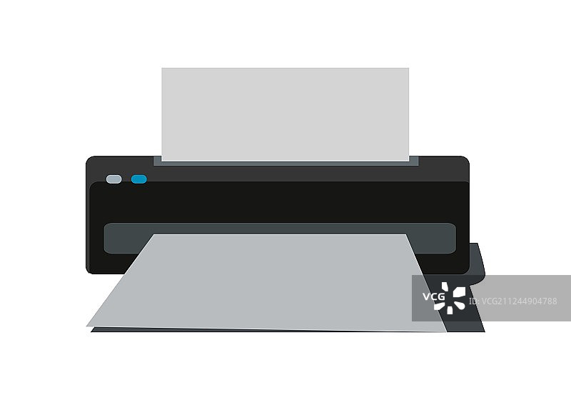 扁平风格打印机设计图片素材