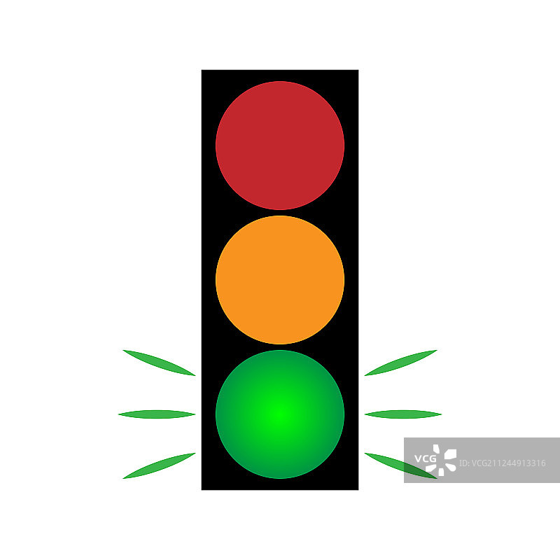 交通信号灯绿色104图片素材