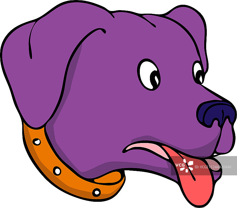 困惑的拉布拉多猎犬素描图片素材