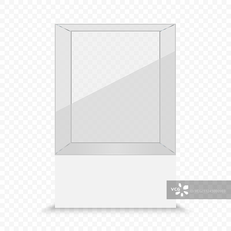 透明玻璃展示柜图片素材