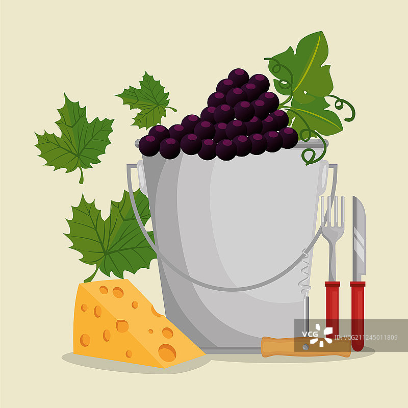 红酒系列图标图片素材