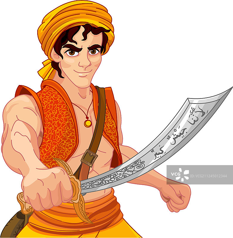 阿拉丁和神剑图片素材
