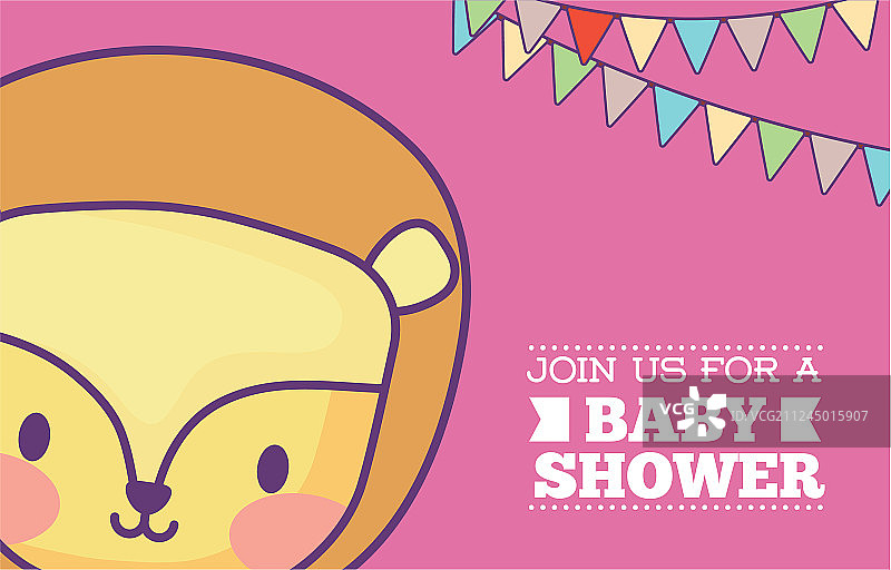 婴儿淋浴设计图片素材