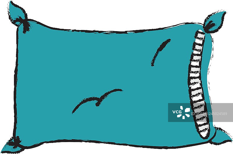 单人枕头图标图片素材