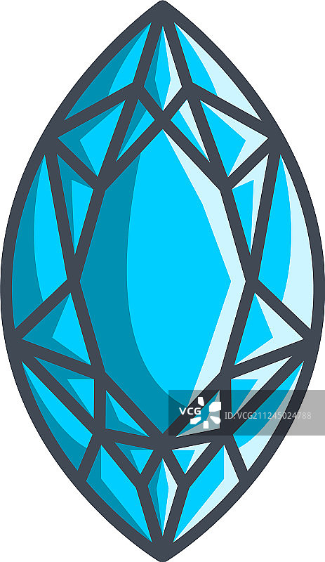 扁平风格的侯爵夫人钻石图片素材