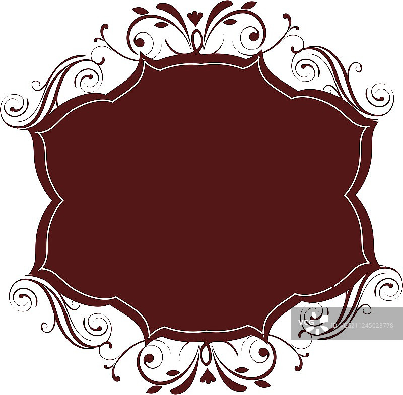 维多利亚复古边框图片素材
