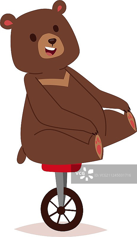 卡通熊角色图片素材