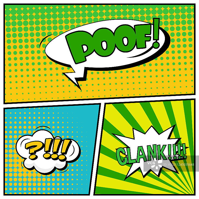 抽象创意概念漫画波普艺术图片素材