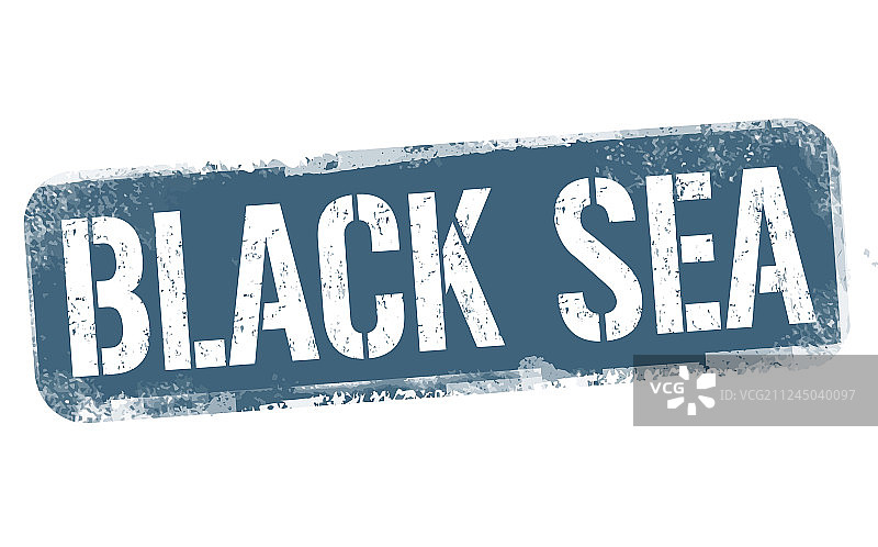 黑海标志或图章图片素材