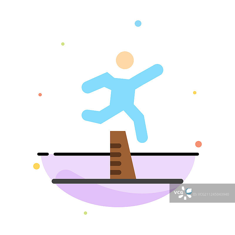 运动员跳跃跑步跨栏图片素材