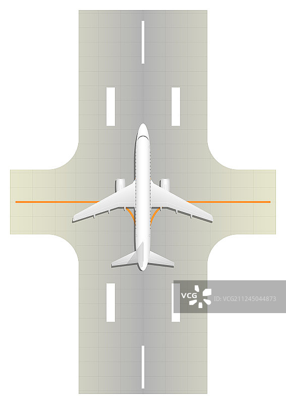 机场跑道图片素材