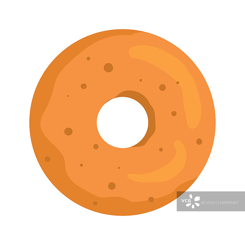 彩色甜甜圈烘焙产品图标图片素材