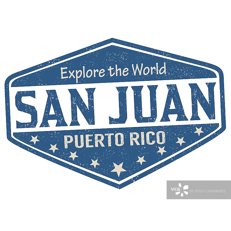 圣胡安标志或印章图片素材