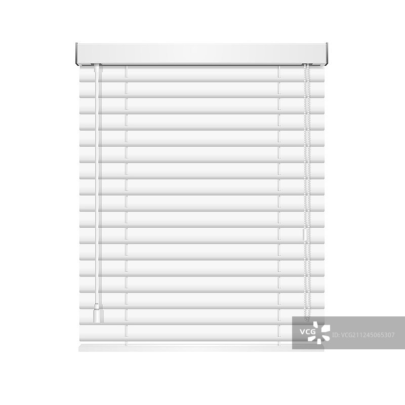 逼真百叶窗卷帘图片素材
