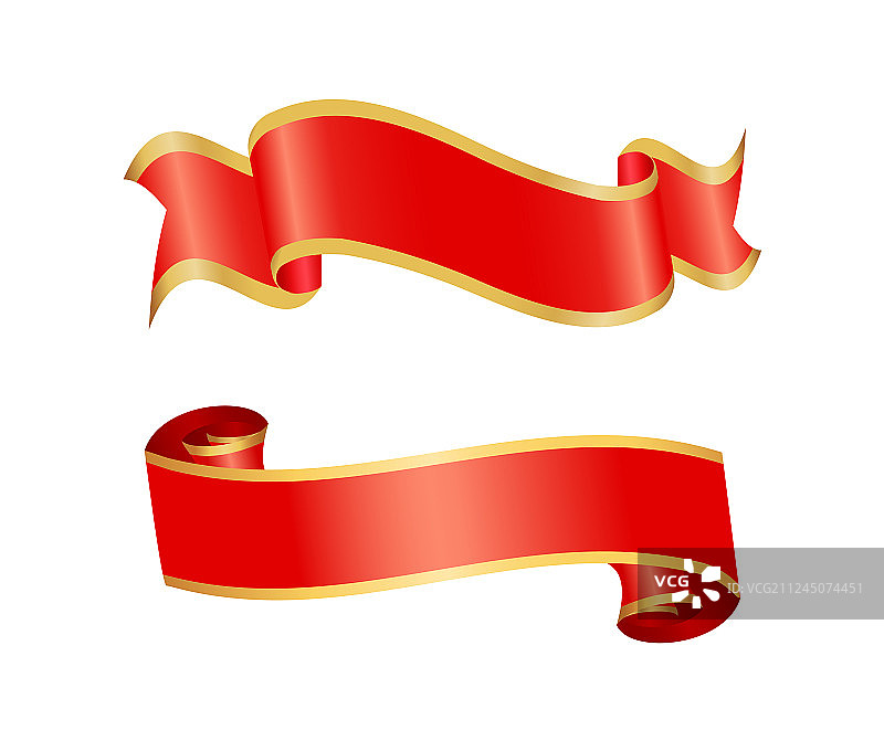 横幅丝带图标合集图片素材