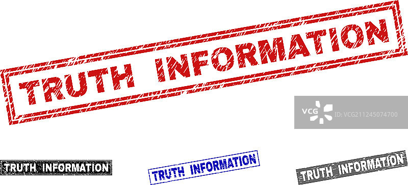 做旧风格的文字信息纹理矩形印章图片素材