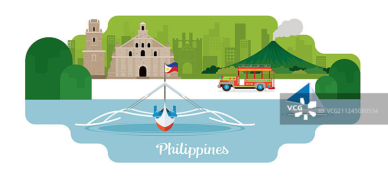 菲律宾旅行景点图片素材