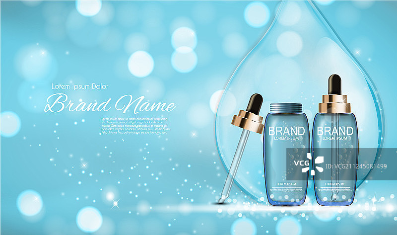 为广告设计化妆品产品模板图片素材