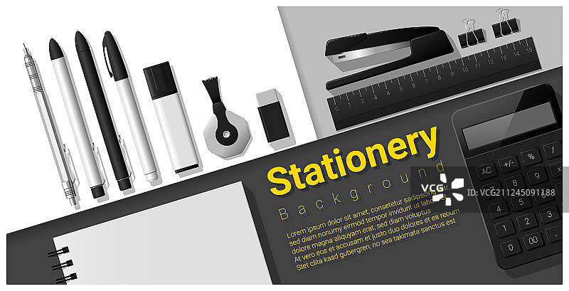 办公用品场景背景图片素材
