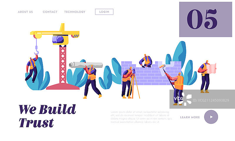 制服团队建设过程图片素材