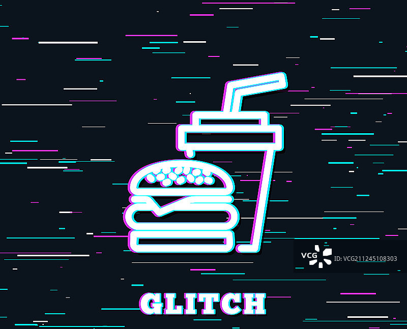 汉堡和饮料图标快餐店图片素材