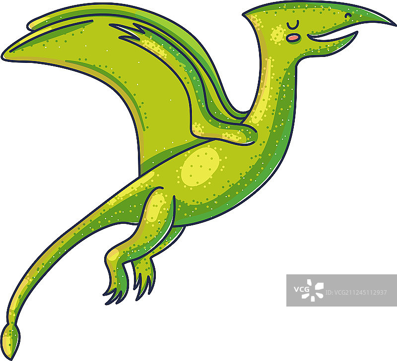 飞翔的卡通恐龙图片素材