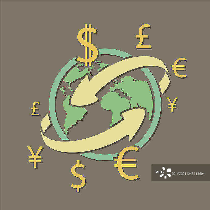国际货币转账图片素材