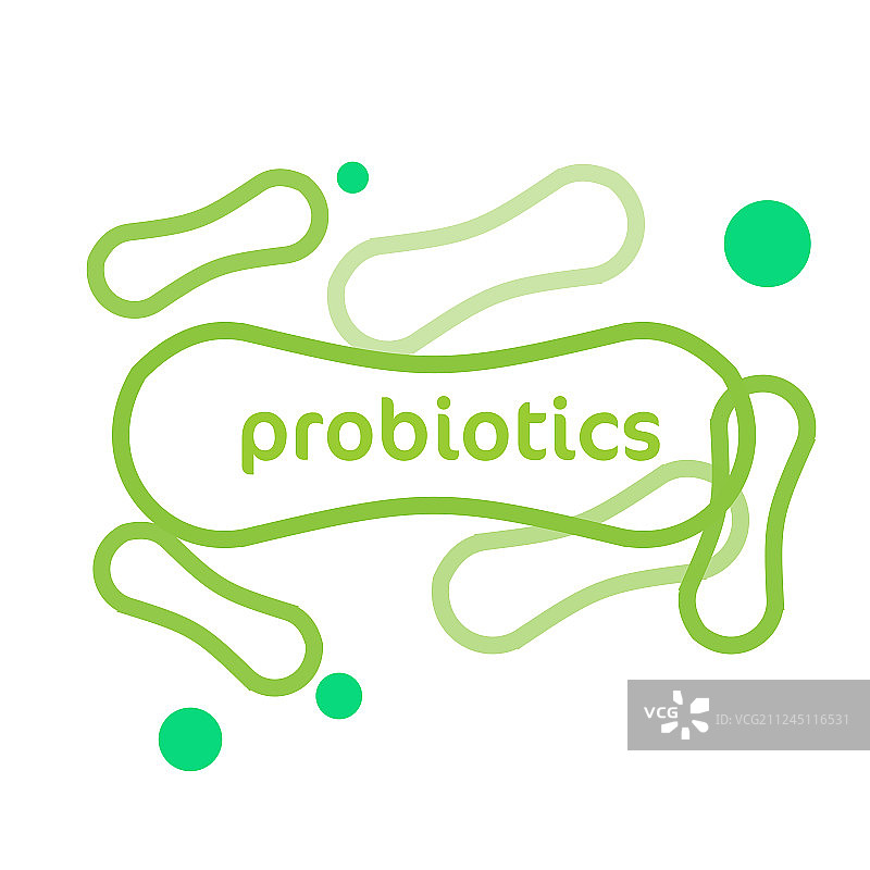 益生菌细菌Logo图片素材