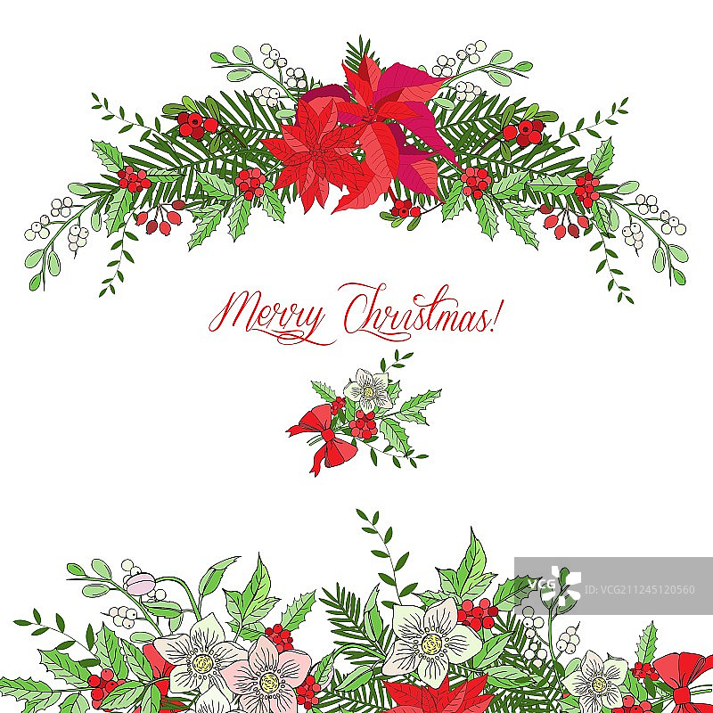 圣诞装饰背景图片素材