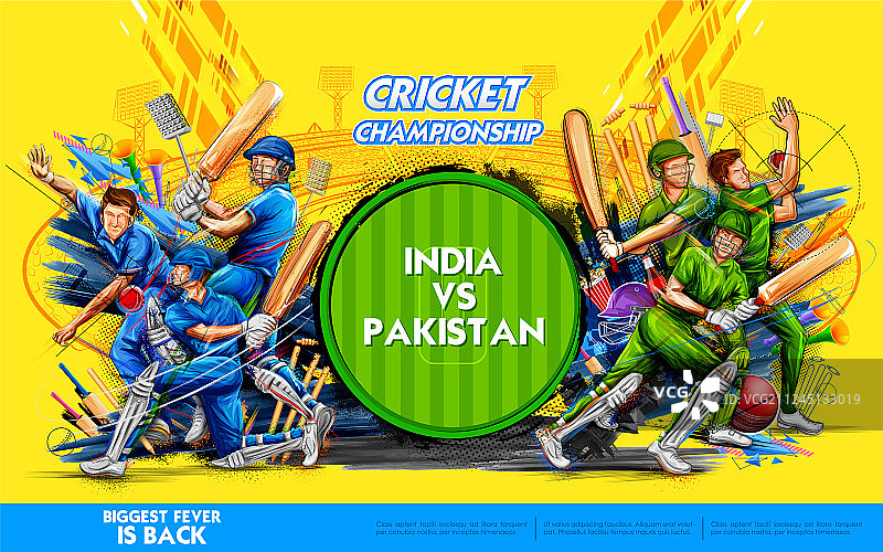 板球锦标赛运动员图片素材