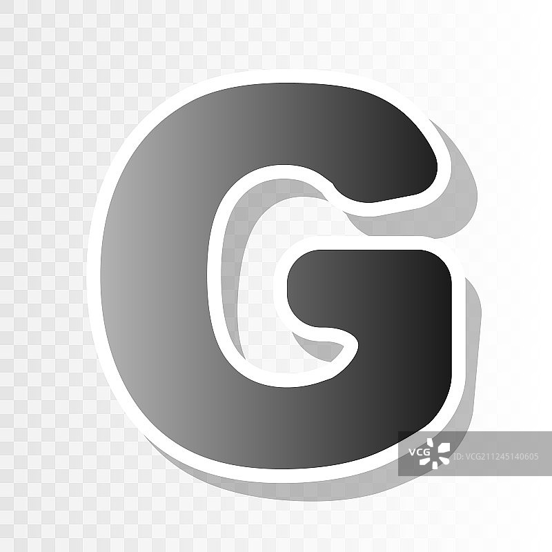 字母G标志设计模板元素图片素材