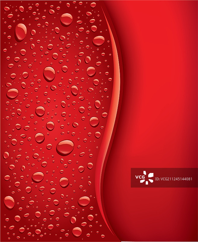 深红色气泡背景图片素材