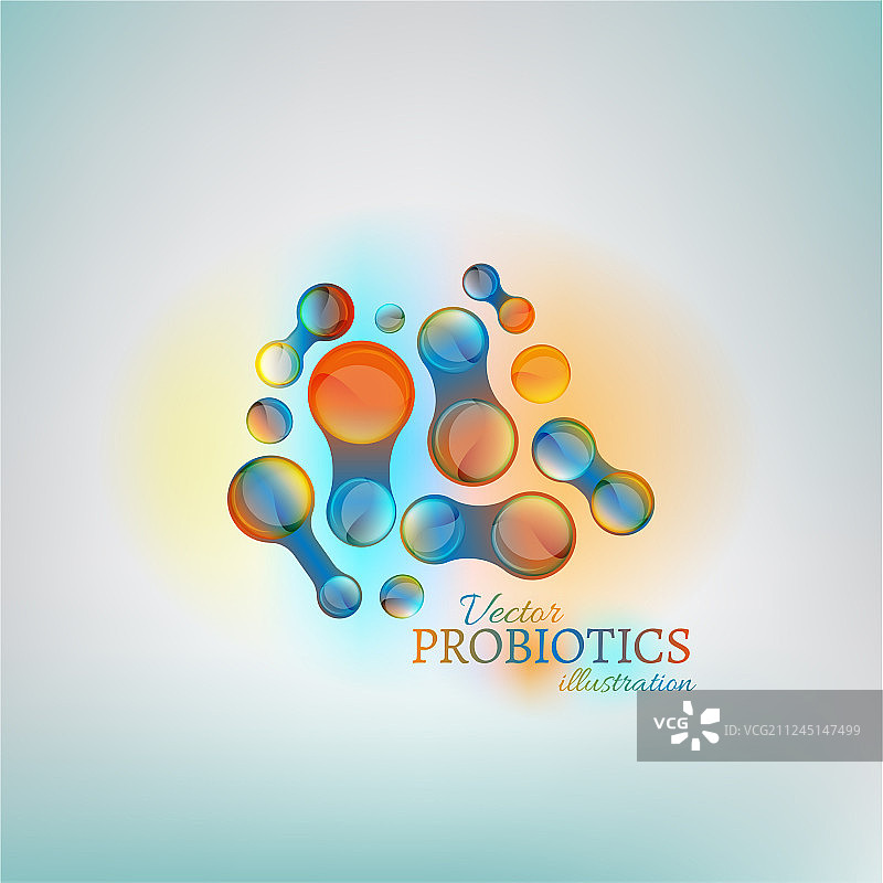 益生菌和益生元图片素材