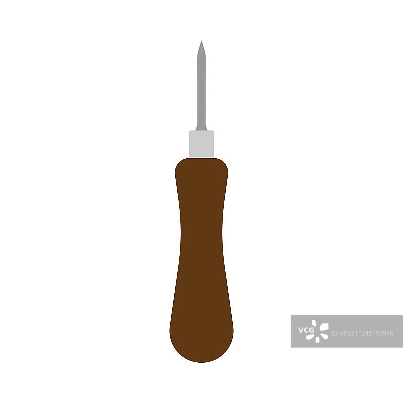 锥子鞋匠手柄工具图标图片素材